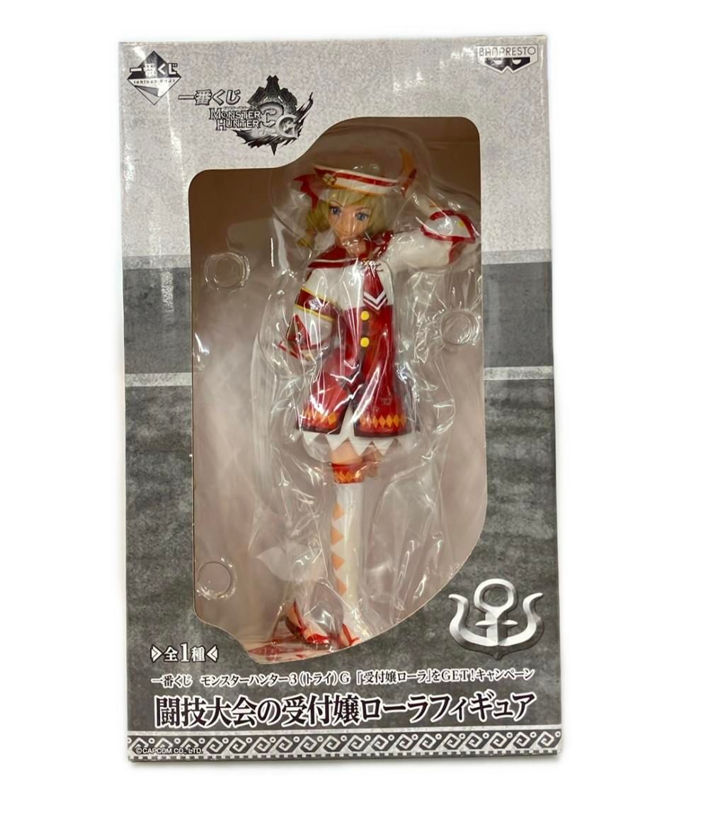 美品 バンプレスト モンスターハンター 一番くじ 3G 闘技大会の受付嬢
