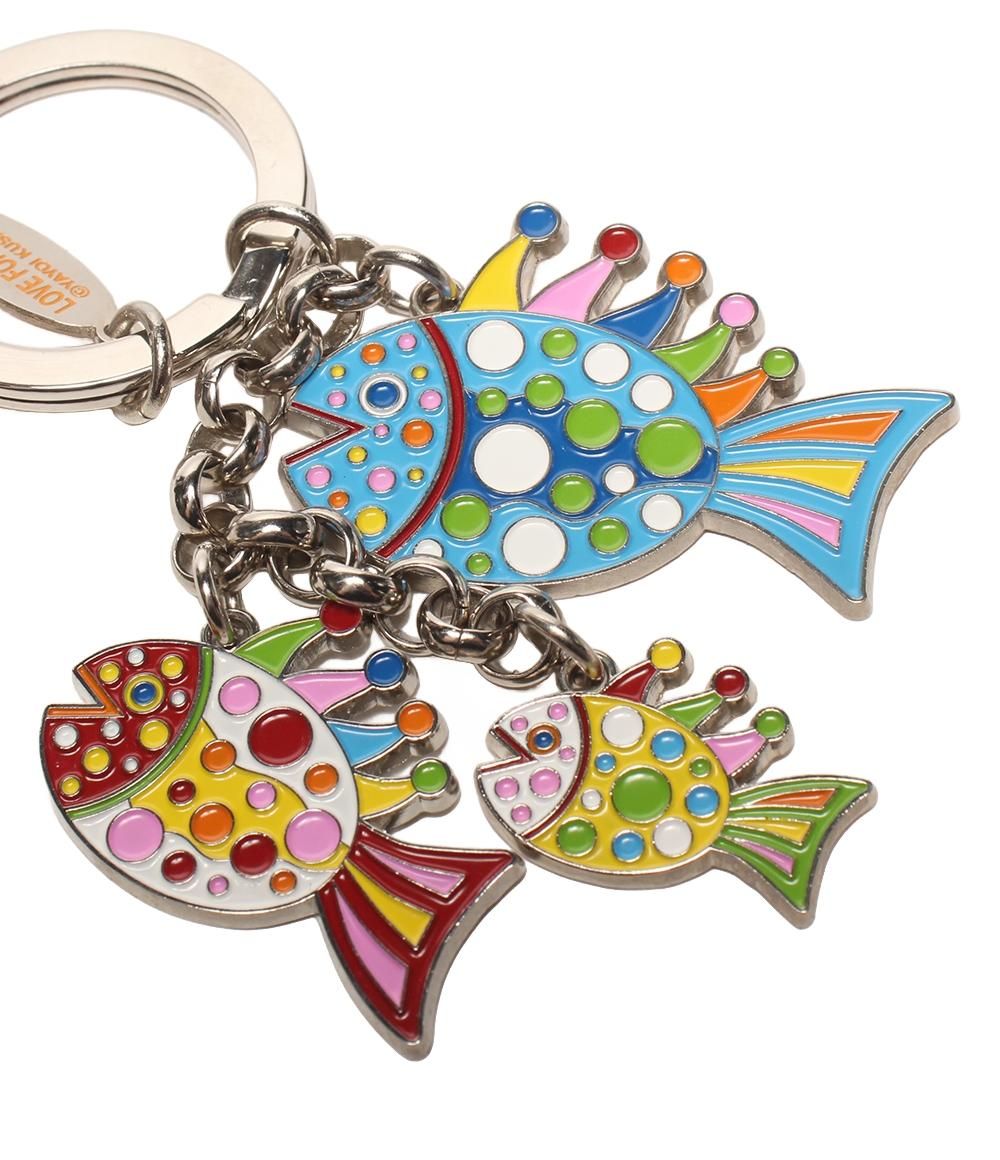 クサマヤヨイ キーホルダー LOVE FOREVER レディース メンズ 草間彌生