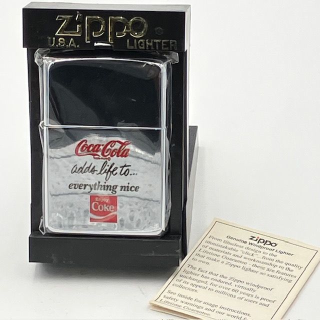 ZIPPO ジッポー ビンテージ 1996年 Coca Cola Brand Collection