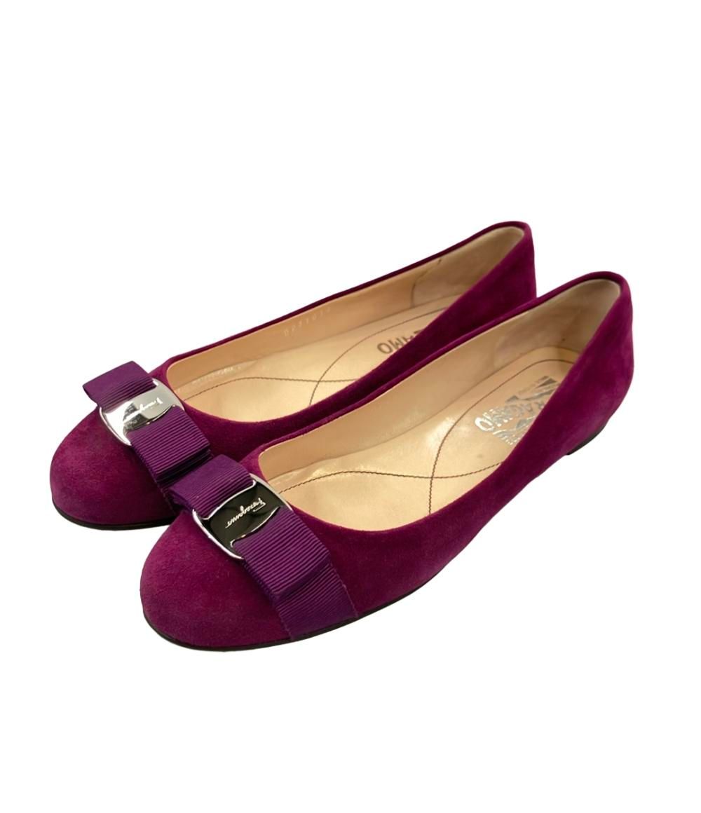 サルヴァトーレフェラガモ パンプス ヴァラ レディース SIZE 7 24.5 cm Salvatore Ferragamo