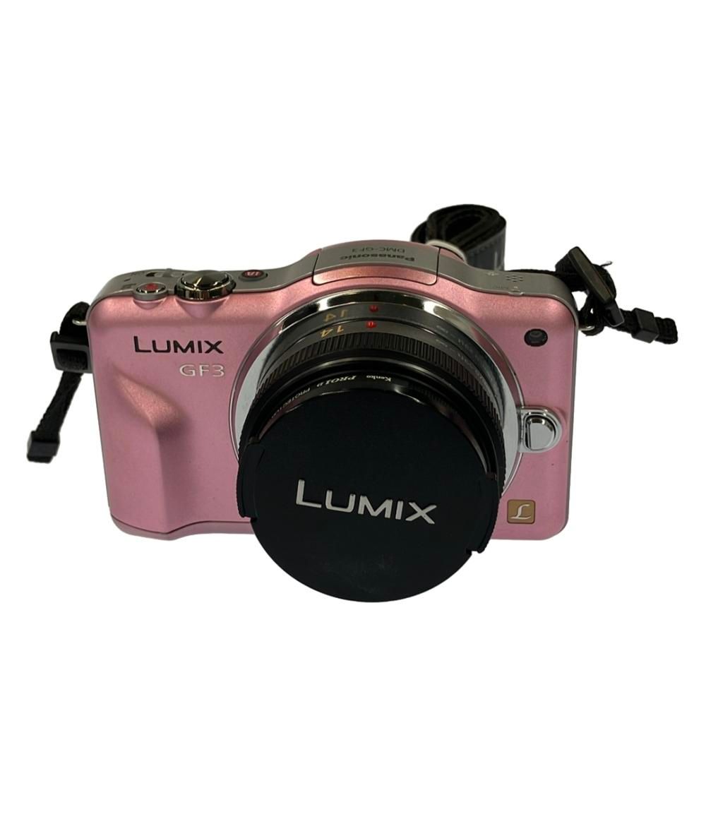 パナソニック ミラーレス一眼カメラ LUMIX DMC GF 3 ダブルレンズキット Panasonic