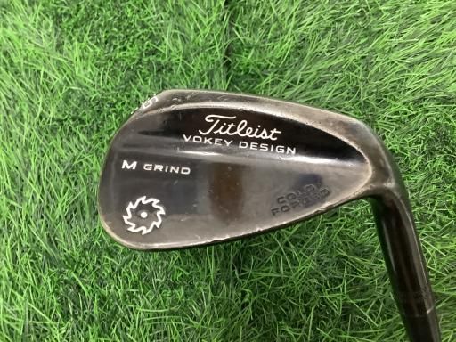 中古】 タイトリスト VOKEY COLD FORGED(2015) ブラック 56°/10°M