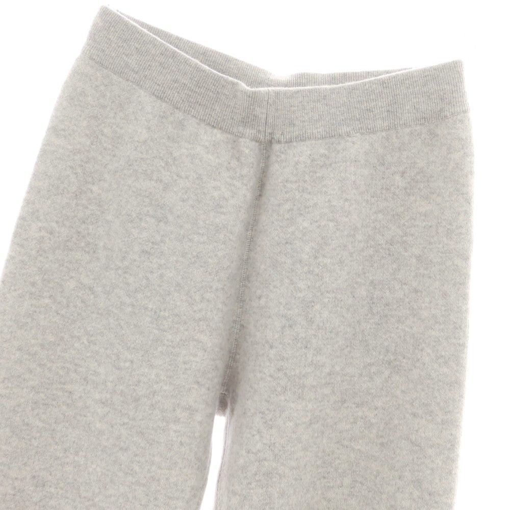 アンペイブド UNPAVED カシミヤ ニット イージーパンツ ライトグレー サイズM メンズ