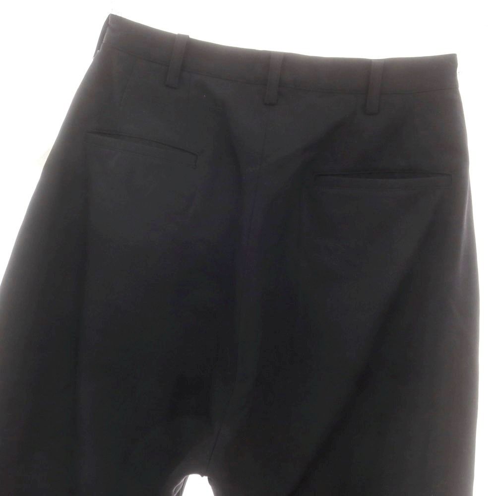 中古】サルバム sulvam ウール 裾スリット入り カジュアルスラックス