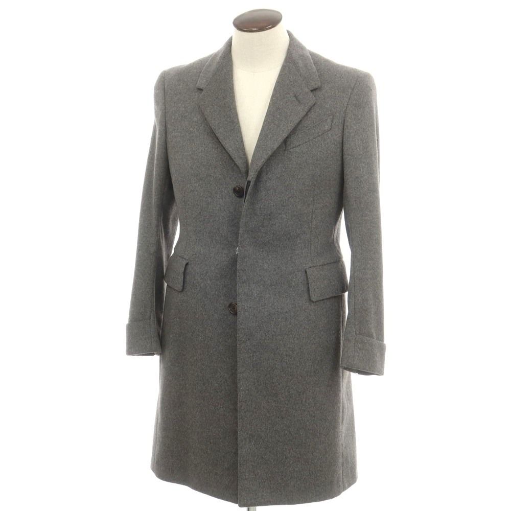 極美品アンゴラ100% ポールスミスコレクション　チェスターコート　総柄裏地 中古】ポールスミスコレクション PAUL SMITH COLLECTION アンゴラ