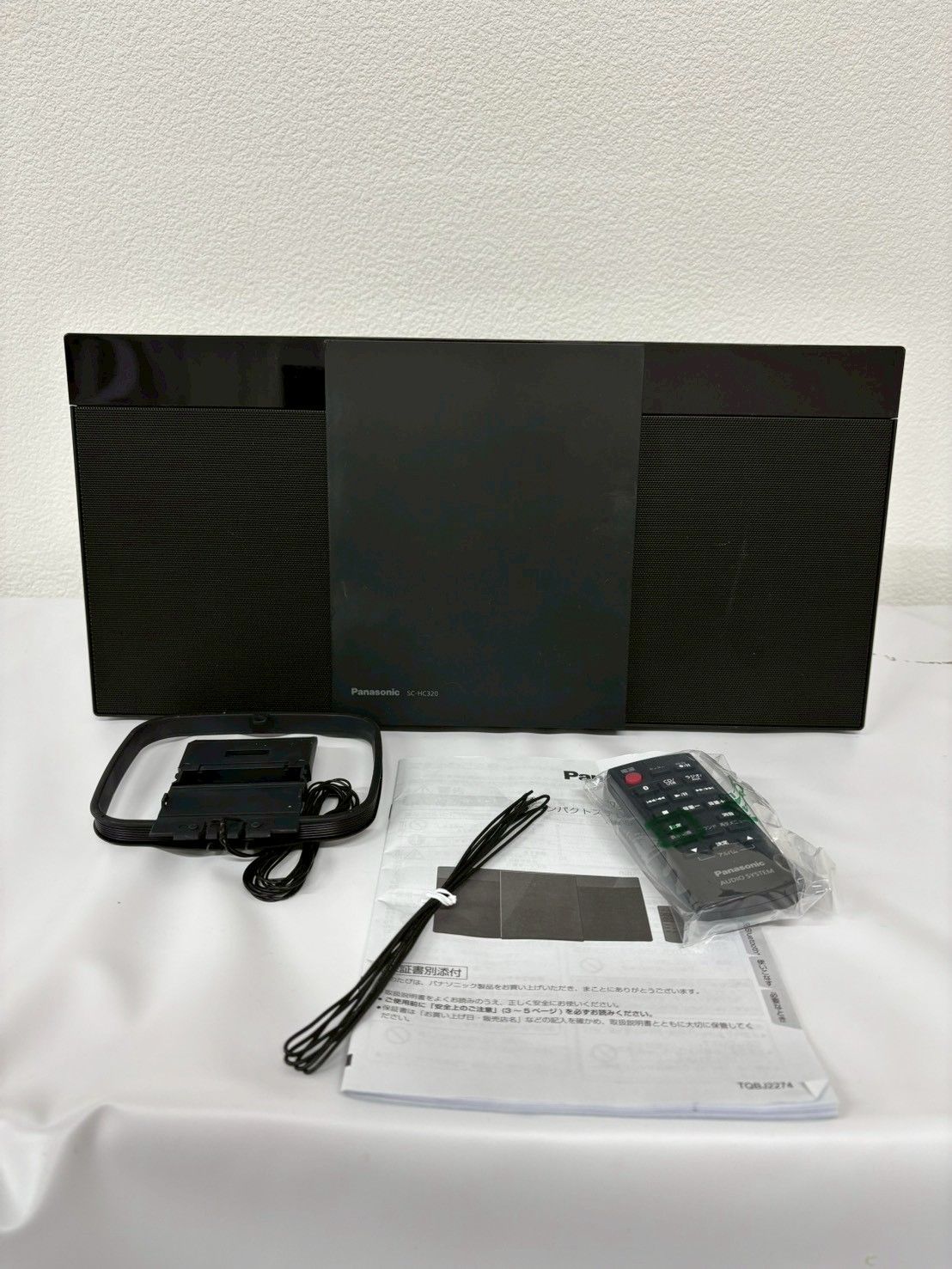 Panasonic パナソニック コンパクトステレオシステム SC-HC320 動作