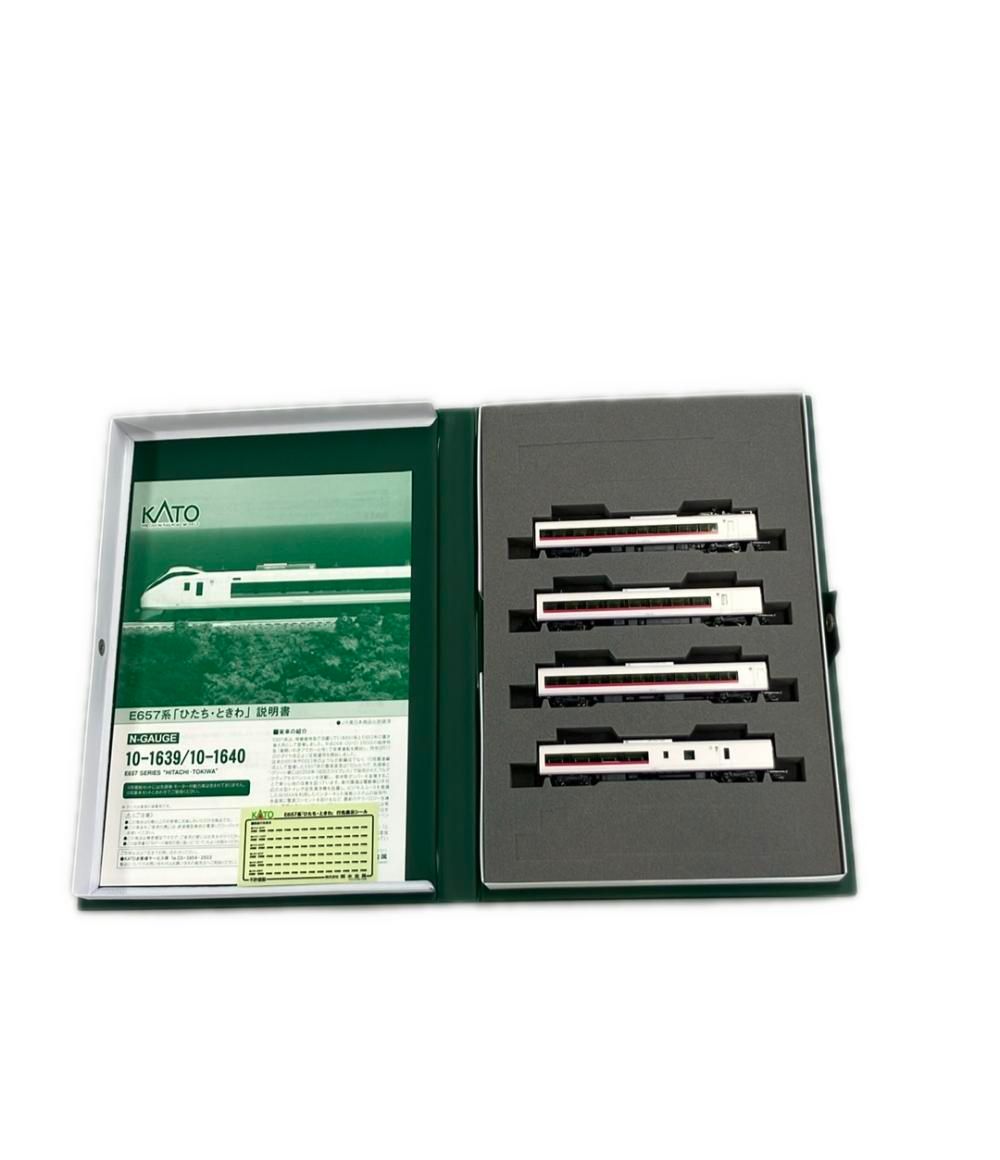 KATO 10 1640 E 657系ひたち ときわ4両増結セット 鉄道模型