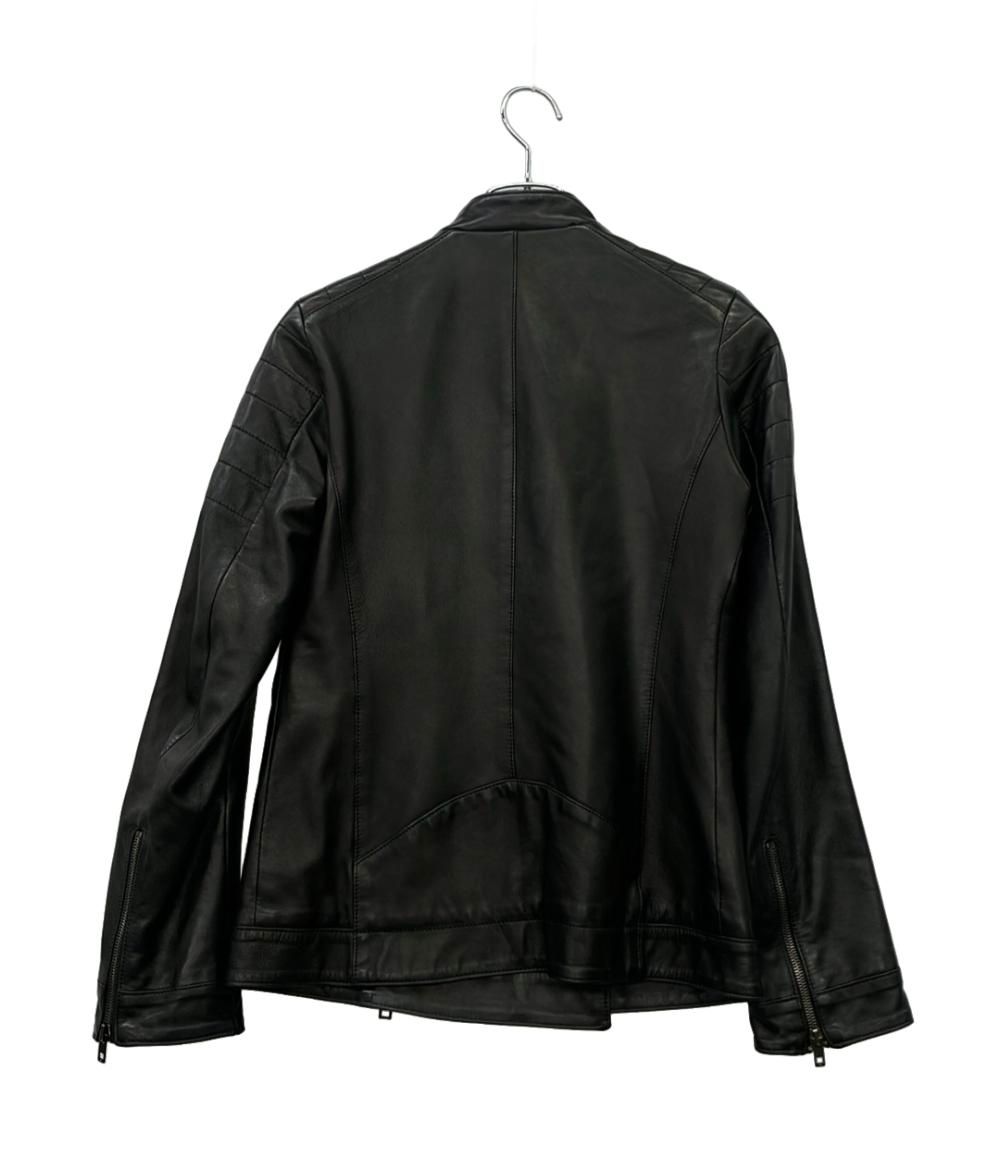 サルバトーレサントロ ライダースジャケット シングル レザー メンズ