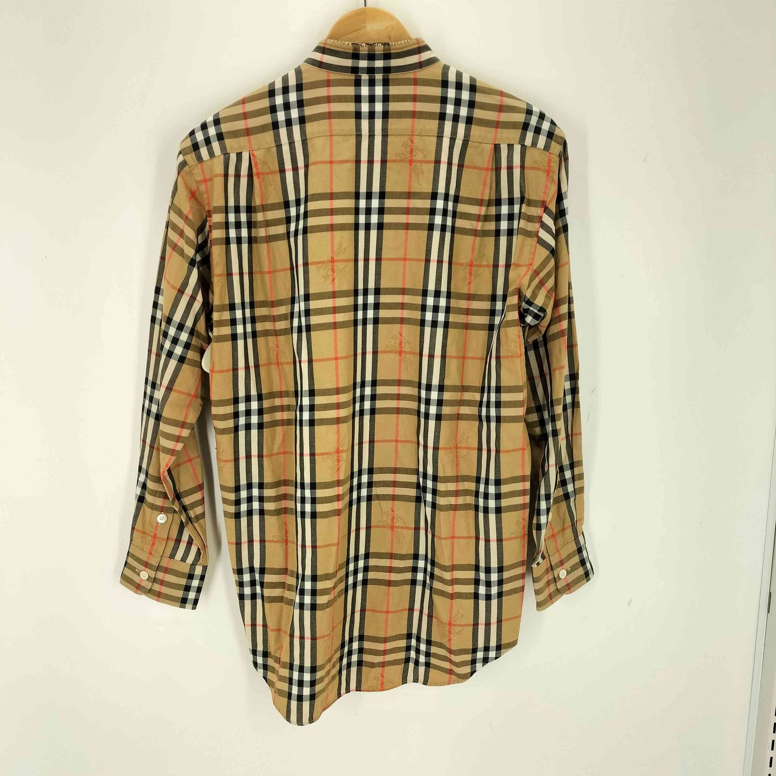 バーバリーズ BURBERRYS シャドーホース ノバチェック バンドカラー