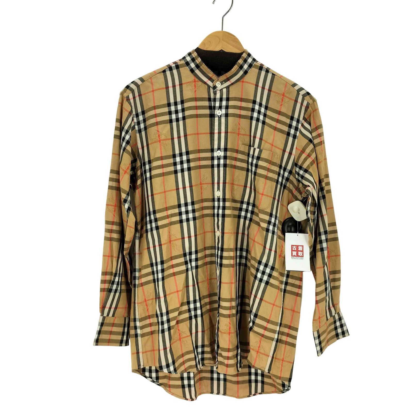 Burberrys　バーバリー　ノバチェック　長袖シャツ　シャドーホース　M Burberrys 長袖シャツ ノバチェック シャドーホース M - メルカリ