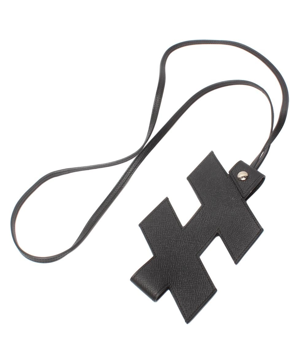 エルメス スマホケース Z刻印 シルバー金具 Hタグ レディース HERMES