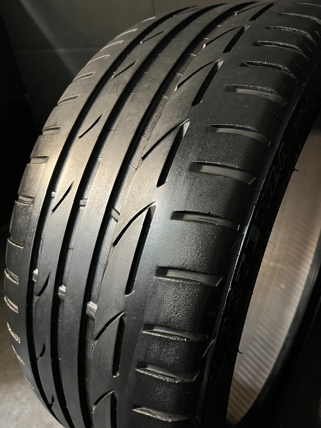 製 約7分山 ブリヂストン ポテンザ POTENZA S 001 RFT ランフラット 245 40 R 19 1本 h_824