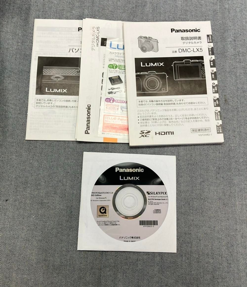  パナソニック デジタルカメラ LUMIX DMC LX 5 K Panasonic その他 デジタルカメラ