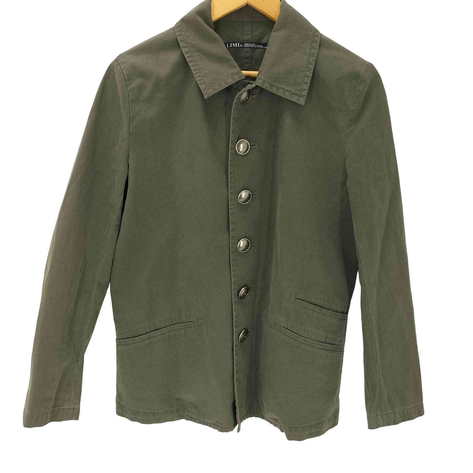 リミフゥ LIMI feu メタルボタン カバーオールジャケット レディース