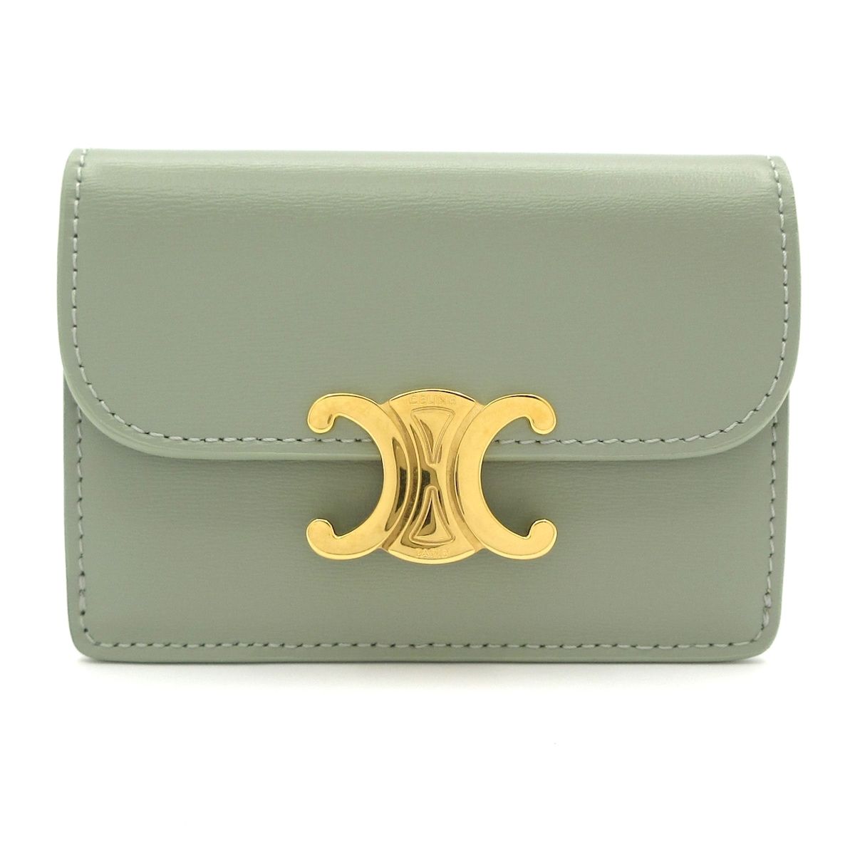 CELINE 名刺入れ CELINE【入手困難】CUIR TRIOMPHE☆コイン & カードポーチ☆全色