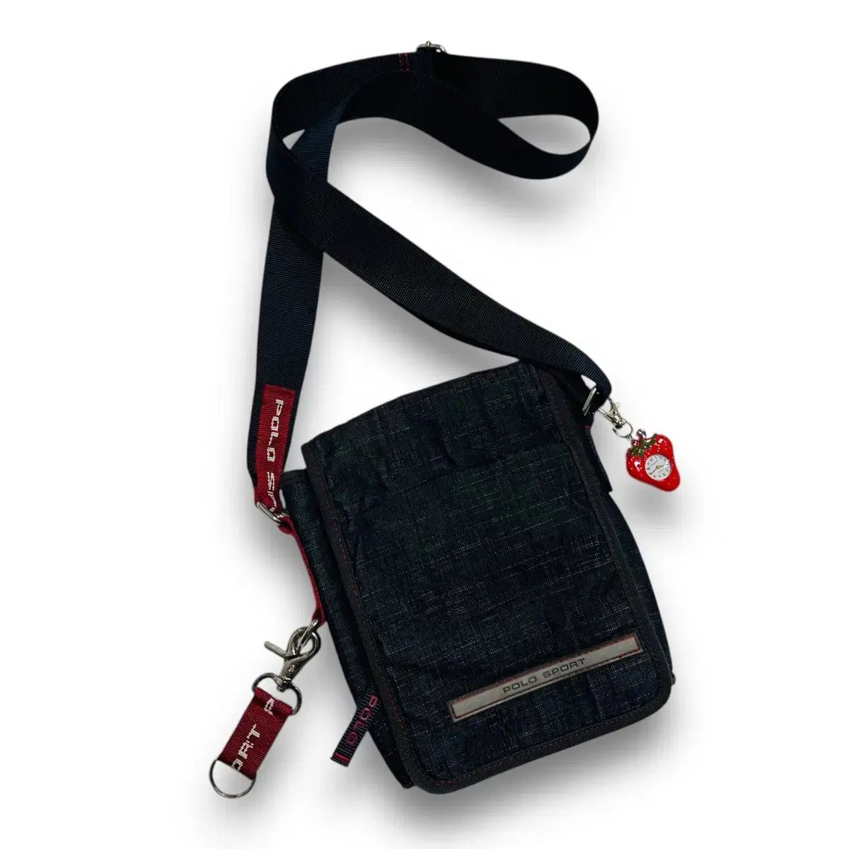 ポロ スポーツ 90 s 文具 キーホルダー デザインテープ ミニ デニム クロスバッグ