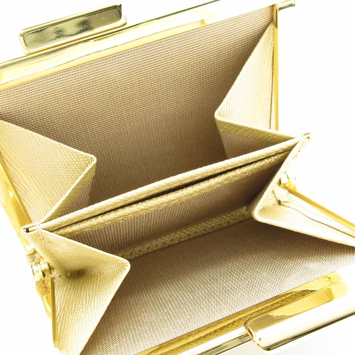 ゴールド チェック柄