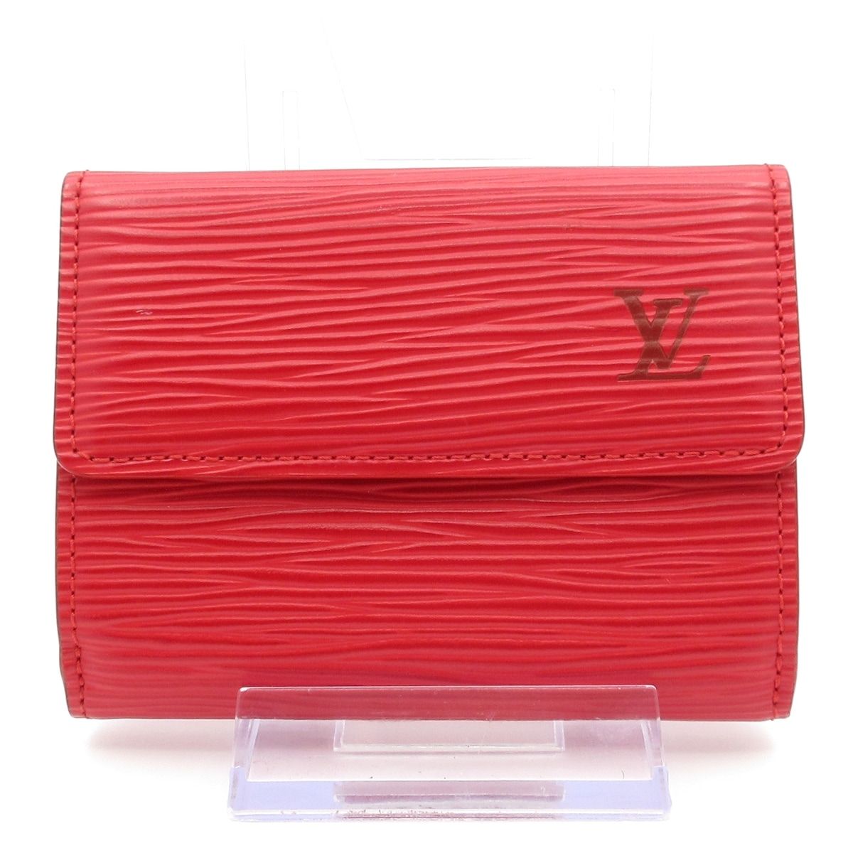 LOUIS VUITTON ルイヴィトン コインケース エピ ラドロー M 6330 E ルージュ レザー