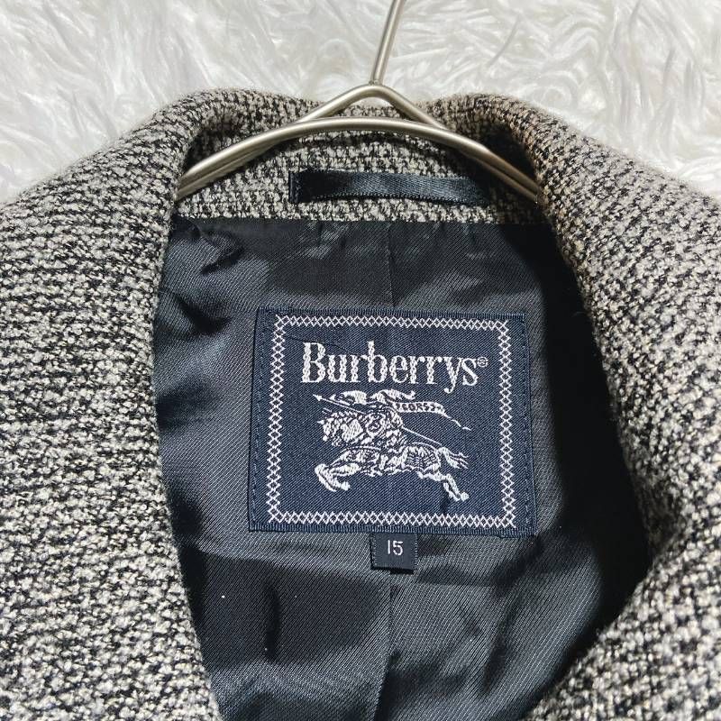 BURBERRYS バーバリーズ ツイード ウールコート チェスターコート