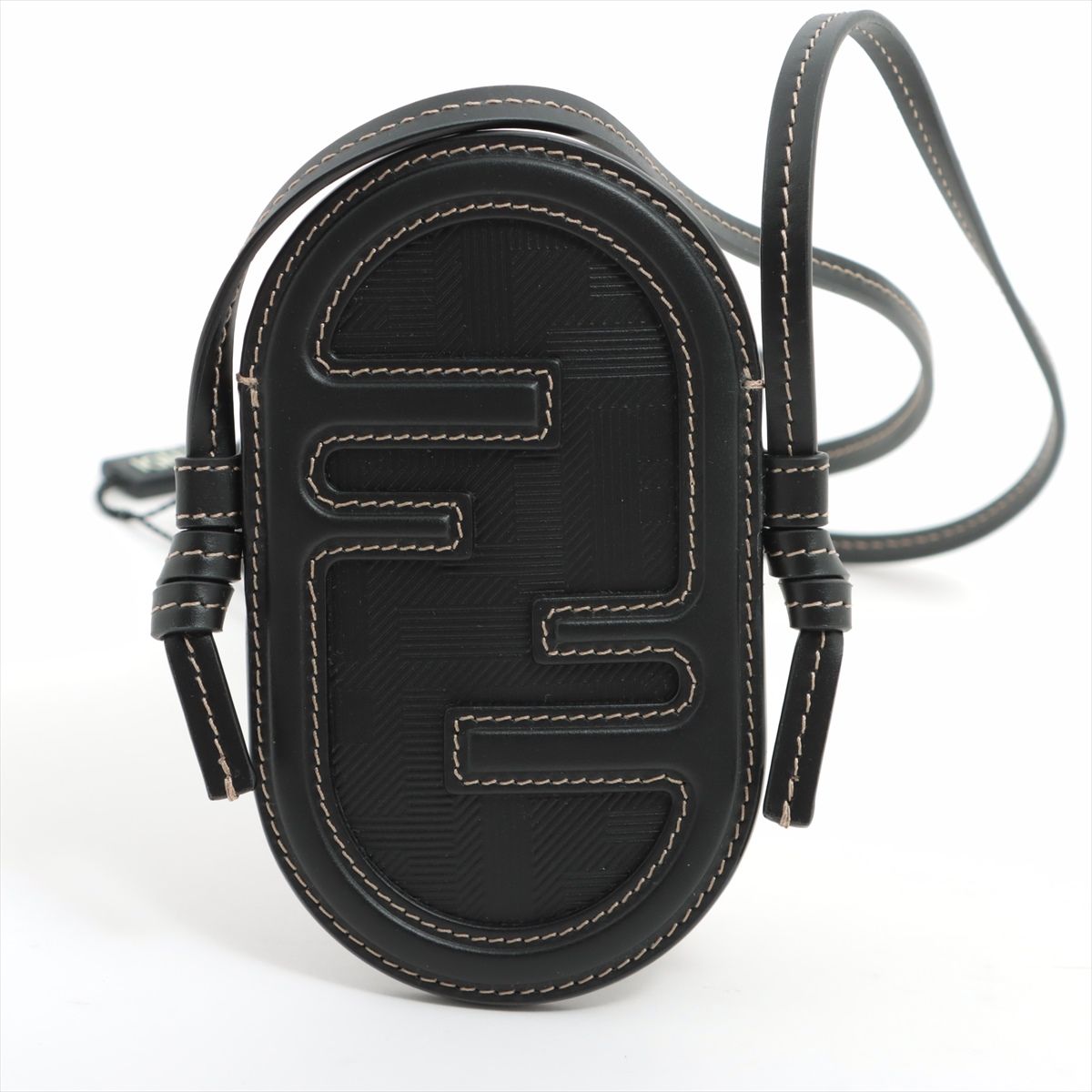 フェンディ ズッカ フォン ポーチ ショルダーバッグ ハンド トート カードケース レザー レディース EFT 1128-E 25