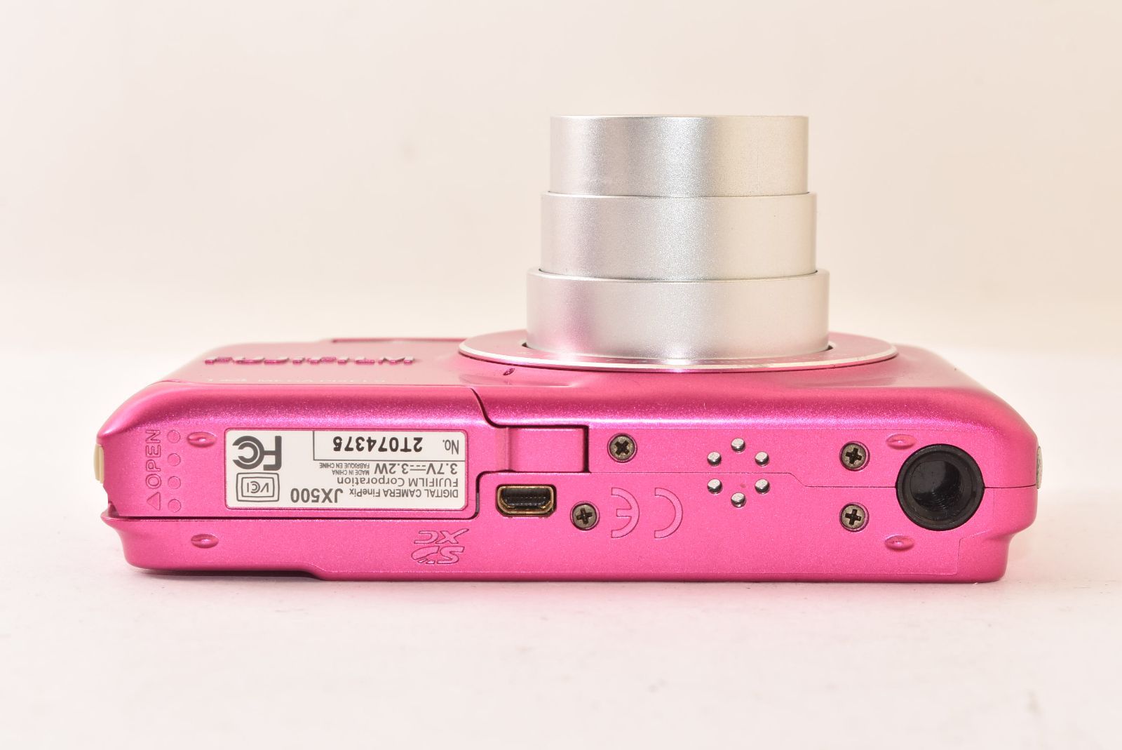 FUJIFILM フジフィルム FINEPIX JX500 ピンク コンパクトデジタル