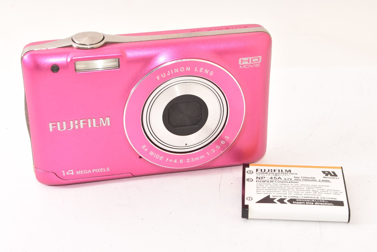 FUJIFILM フジフィルム FINEPIX JX500 ピンク コンパクトデジタル