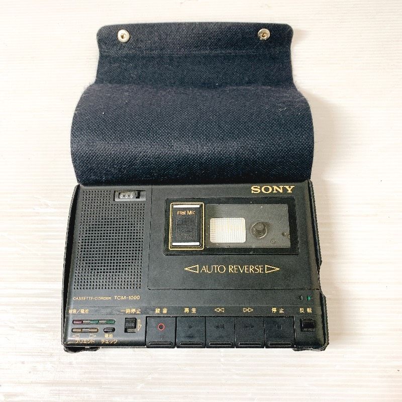 SONY ソニー カセットレコーダー TCN-1000 ジャンク品 - メルカリ