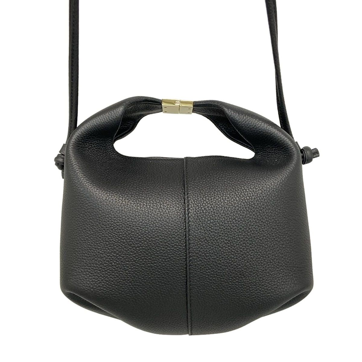 POLENE(ポレーヌ) ハンドバッグ美品 Beri(ベリ) 黒 2WAY レザー - メルカリ