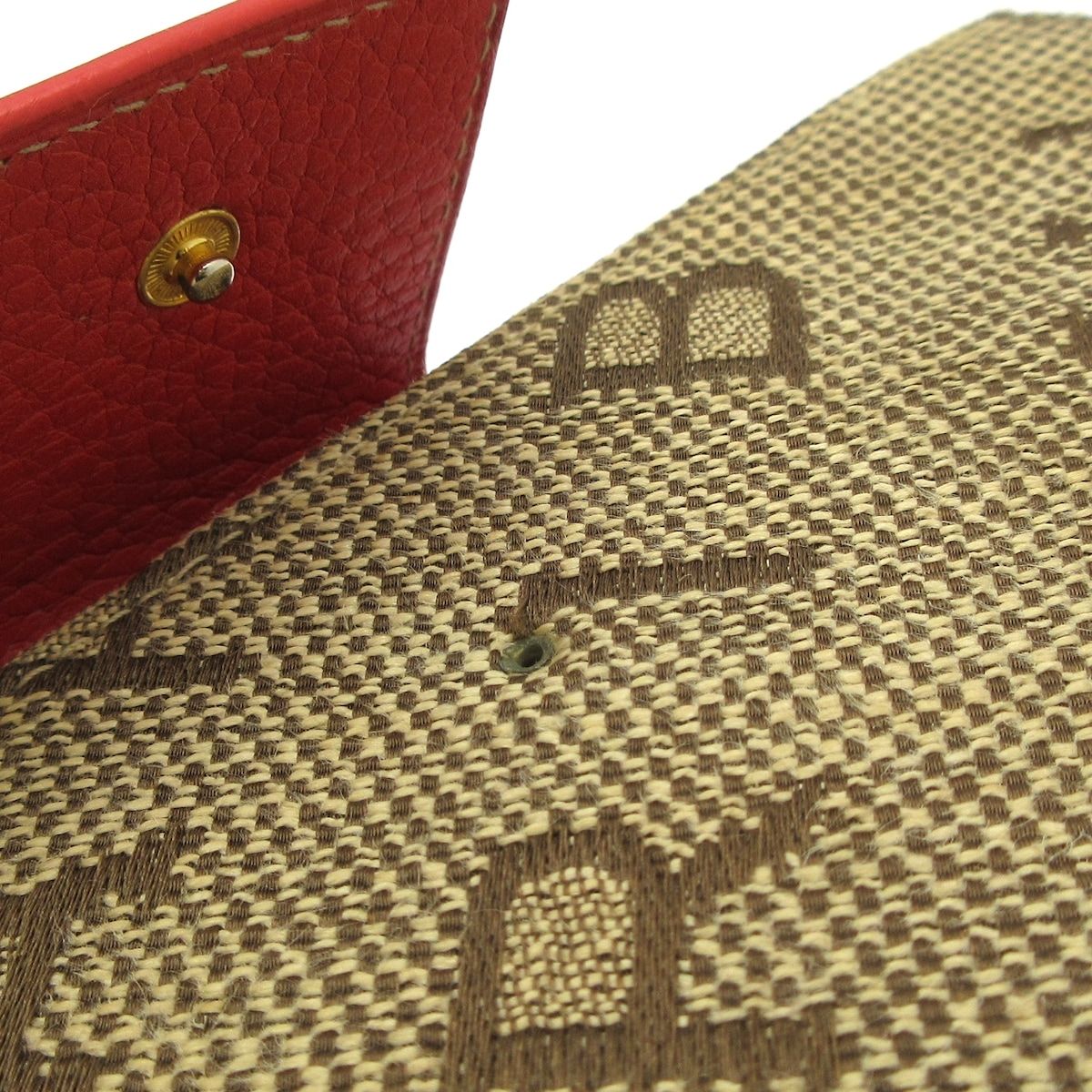 BVLGARI ブルガリ 長財布 ライトブラウン オレンジ レザー 季節感 上質素材