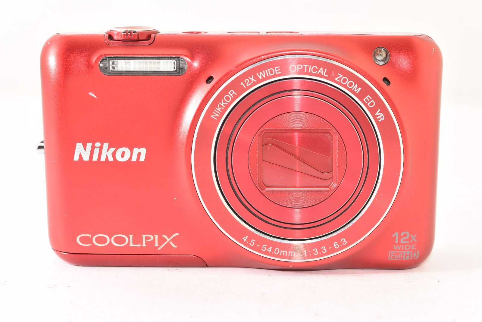 Nikon ニコン COOLPIX S 6600 ラズベリーレッド コンパクトデジタルカメラ