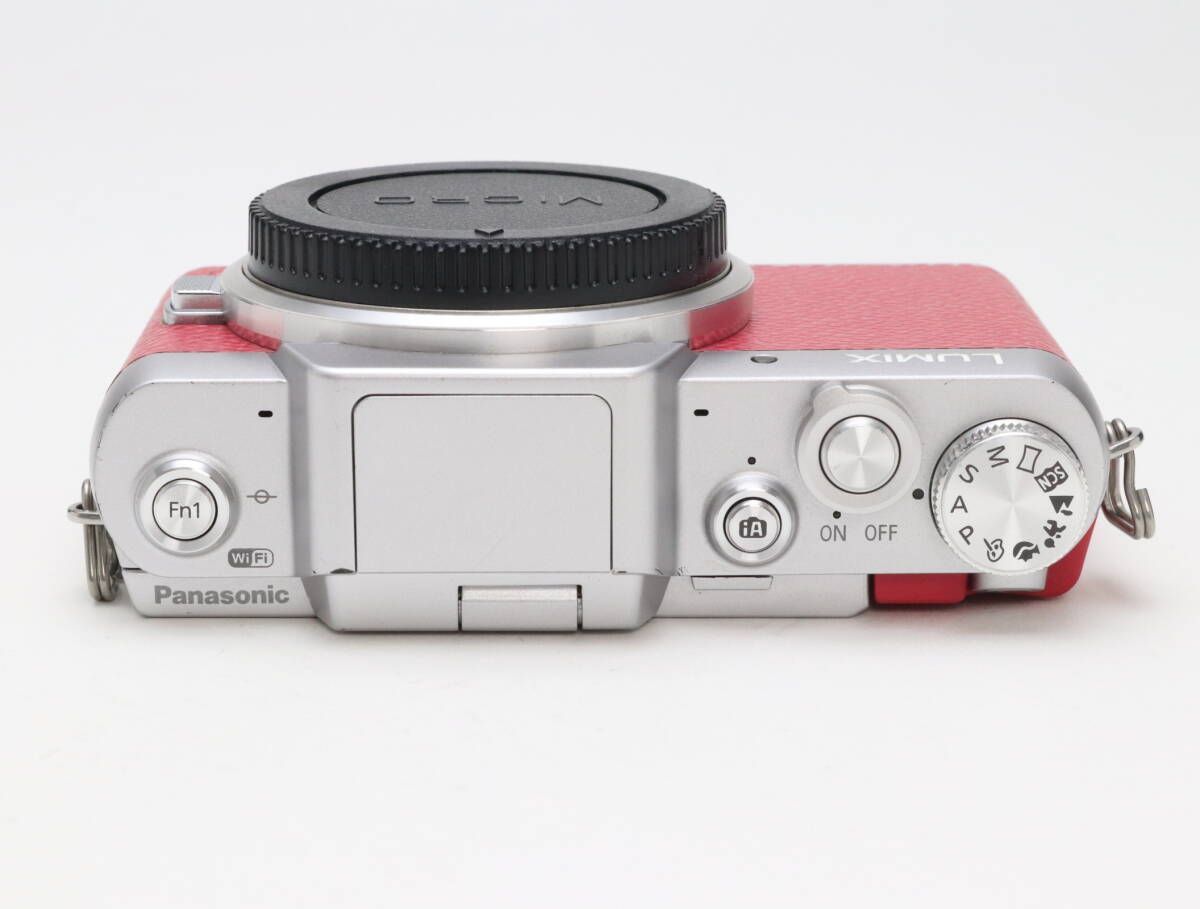 AB- (良品) Panasonic パナソニック DMC-GF7 ボディ ピンク シャッター