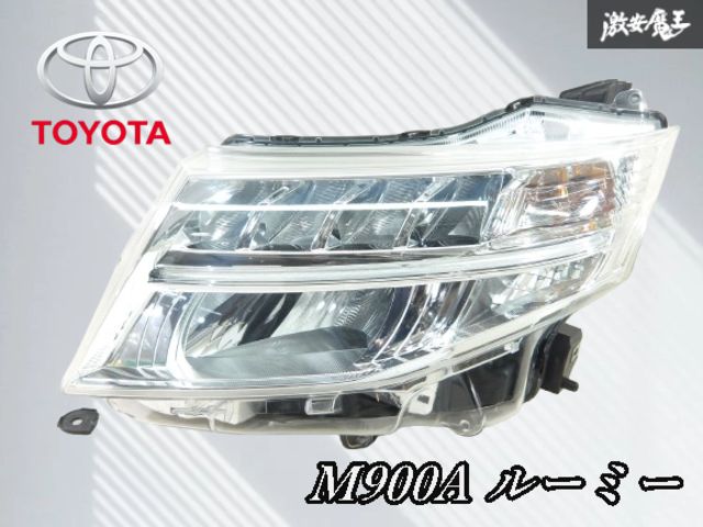 トヨタ M900A⁄M910A ルーミー 左ヘッドライト LED レべ付き 200319016