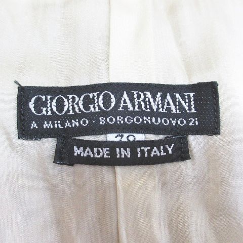 ジョルジオアルマーニ GIORGIO ARMANI アンサンブル ノーカラー
