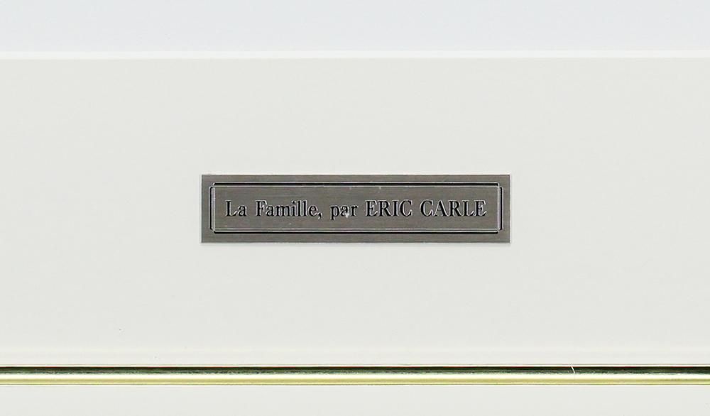 真作】【WISH】エリック・カール Eric Carle「La Famille」リトグラフ