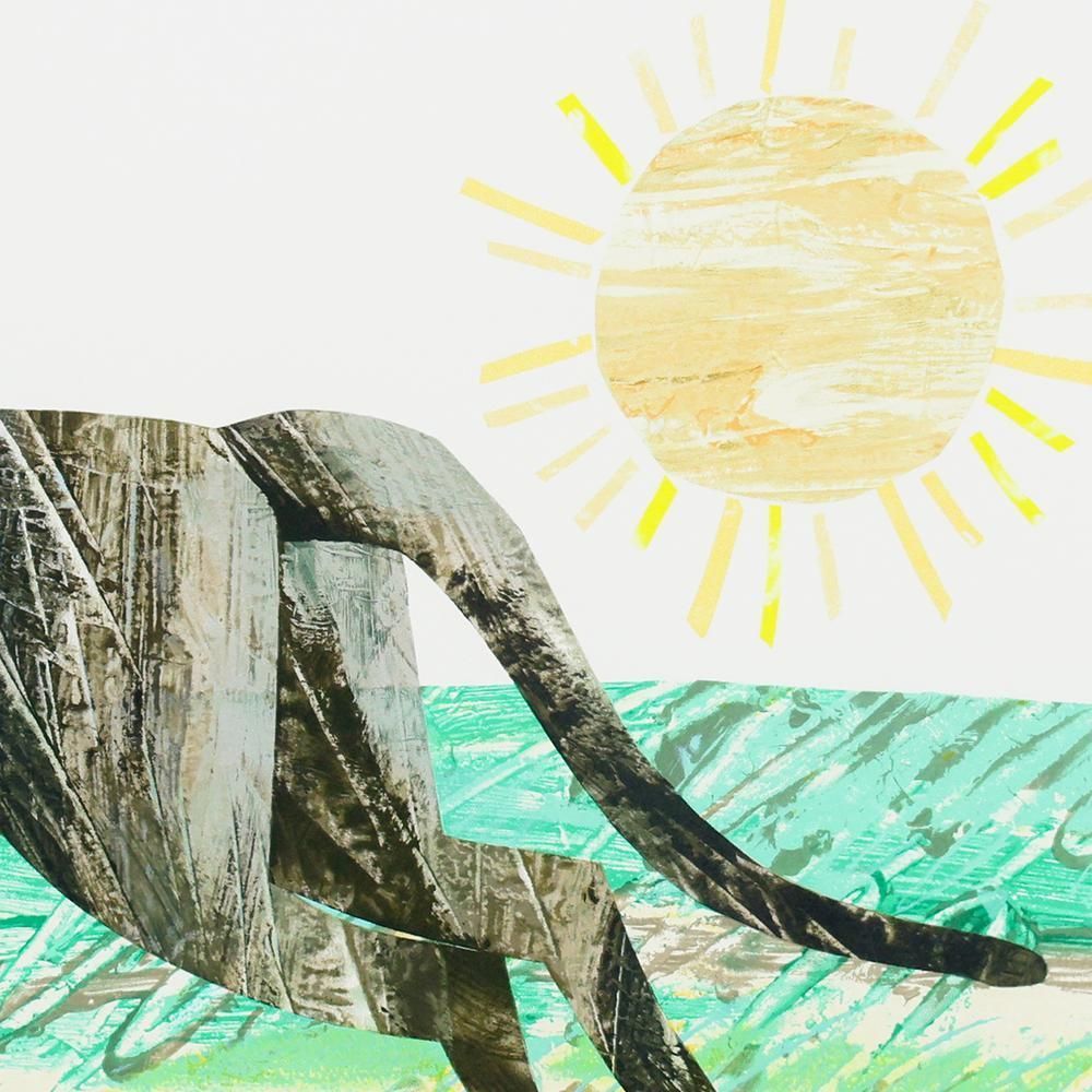 真作】【WISH】エリック・カール Eric Carle「La Famille」リトグラフ