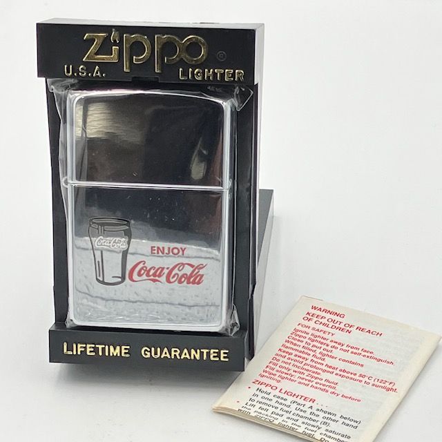 ZIPPO ジッポー ビンテージ 1996年 未使用 Coca-Cola Brand Collection