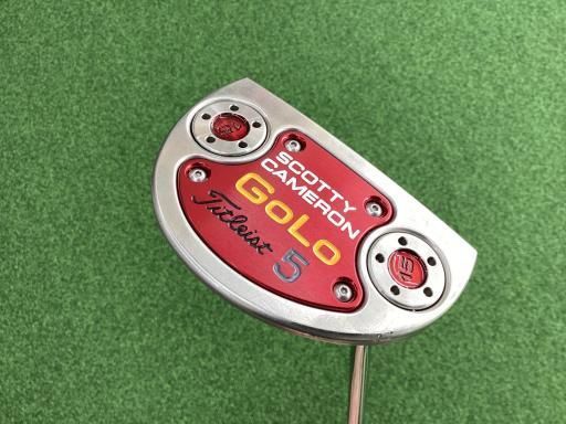 Scotty Cameron GoLo 5 パター34inch 未使用品 中古】 タイトリスト SCOTTY CAMERON GoLo 5 34インチ パター PT