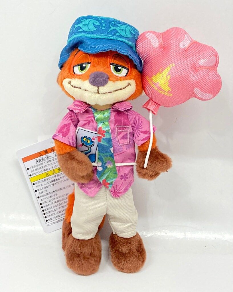 東京ディズニーリゾート ぬいぐるみバッジ ズートピア2 ニック(アイス