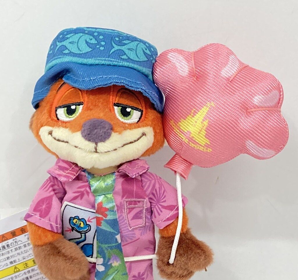 東京ディズニーリゾート ぬいぐるみバッジ ズートピア2 ニック(アイス
