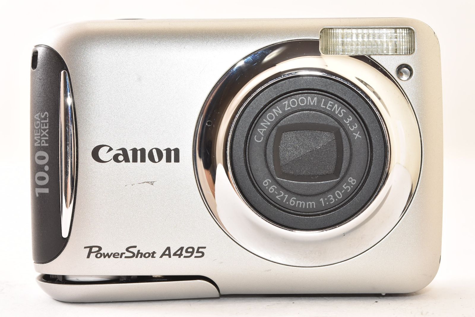 Canon キャノン PowerShot A495 シルバー コンパクトデジタルカメラ