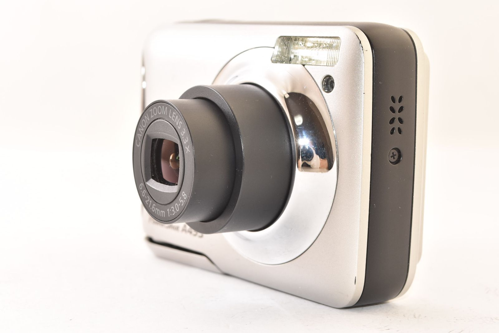 Canon キャノン PowerShot A495 シルバー コンパクトデジタルカメラ