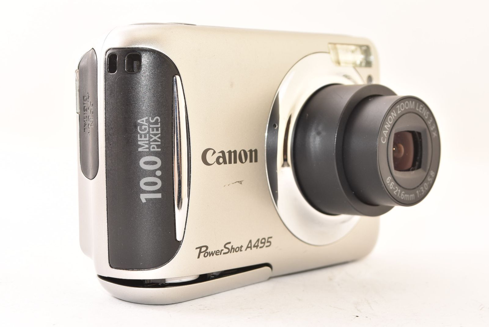 Canon キャノン PowerShot A495 シルバー コンパクトデジタルカメラ