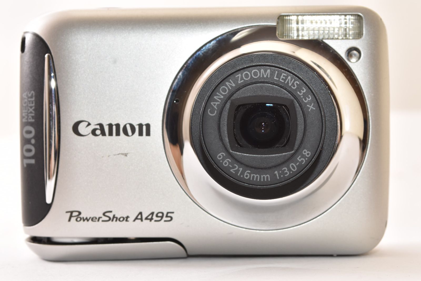Canon キャノン PowerShot A495 シルバー コンパクトデジタルカメラ