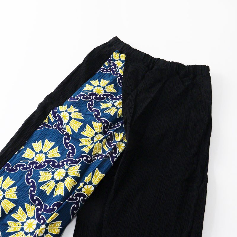 美品 ソウソウ SOU SOU 京都 高島縮 20/20 手柄寛衣下 片身替わり2.0