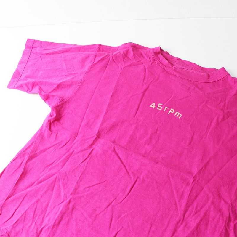 45R 45rpm フォーティファイブアール ピッコロゴプリント 908 45星T