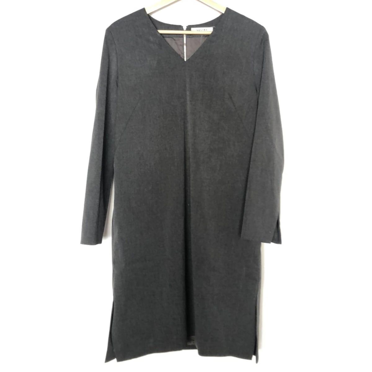 ADORE(アドーア) ワンピース サイズ38 M レディース美品 グレー 長袖