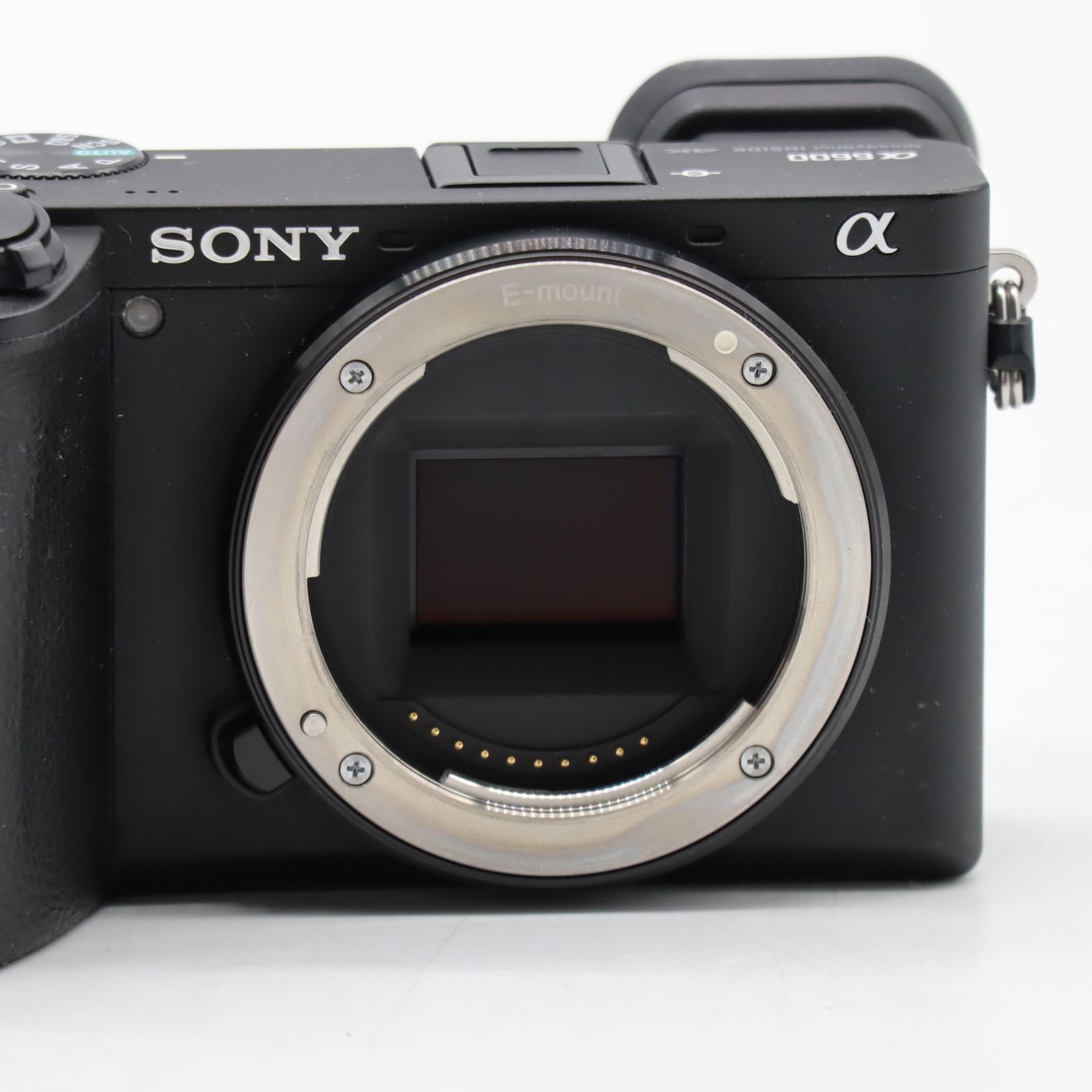 ショット数694回 SONY(ソニー) ミラーレス一眼 α6600 ボディ ブラック