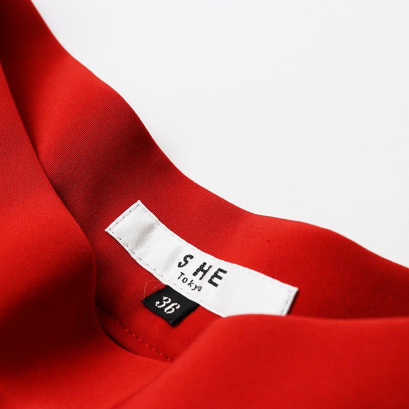 シートーキョー SHE Tokyo Anna スカート 36＼レッド タック