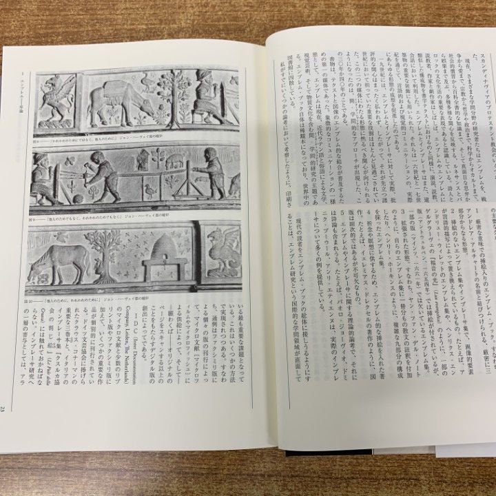 エンブレムの宇宙 中古本・書籍 西欧図像学の誕生と発展と精華 本 △01