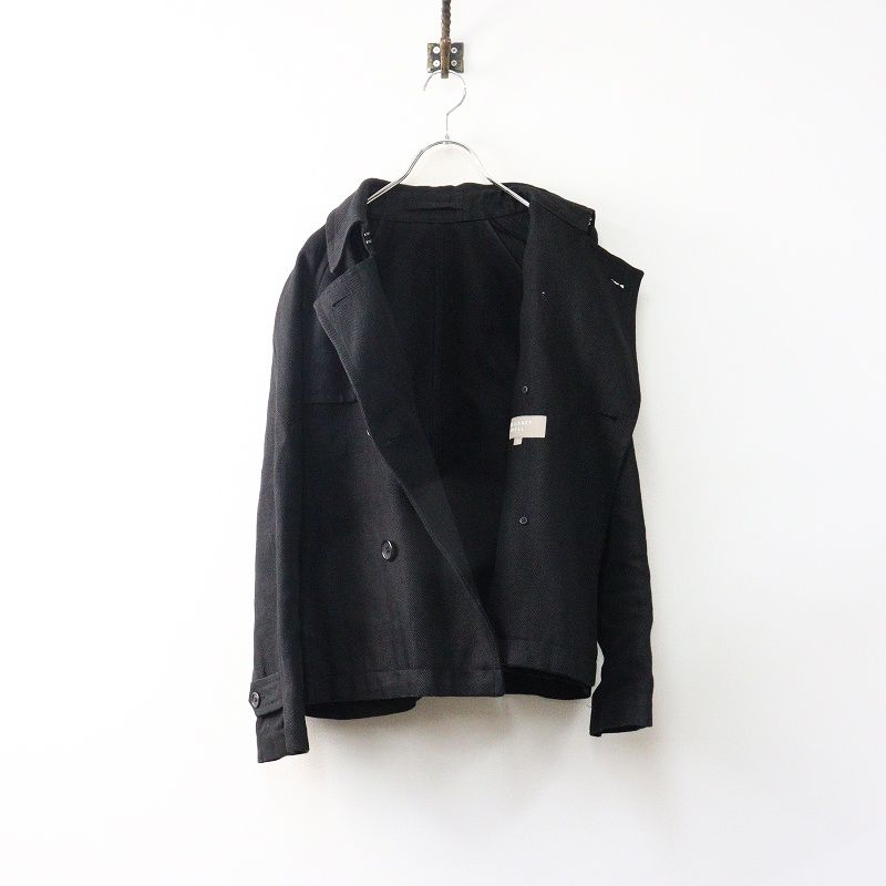 マーガレットハウエル リネンヘリンボーン ジャケット 美品 マーガレットハウエル MARGARET HOWELL リネンヘリンボーン